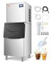 Commercial Ice Maker 400LBS with 250LBS Storage Bin