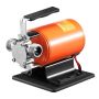 Portable 12 V water transfer pump, 23 l/min, 75 W, with suction hose