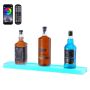 Подставка для напитков с LED-подсветкой, 24 дюйма, одноярусная, с пультом дистанционного управления.