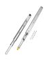Pair of full-extension drawer slides, lockable, ball bearing, 250 lb load capacity