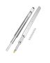 1 pair of full-extension side drawer slides, lockable, 500 lbs, 16-60 cm