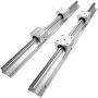 Linear rails SBR16, 2 pcs., 500 mm with SBR16UU bearing blocks, part of CNC kit