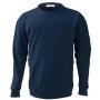 FR men's long sleeve flame resistant work shirt, navy blue, m