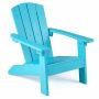 Lasten Adirondack-tuoli, 105° selkänoja, turkoosi, 53,34 × 52,07 × 63,5 cm