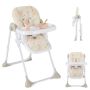 Children's high chair, Foldable, 55 × 90 × 90–105 cm