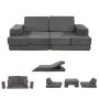 Children's sofa, 12 parts, 167 × 85 × 14 cm
