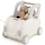 Baby walker-stroller, with pull cord, 59 × 44 × 53 cm