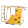 Children's playground, 6 in 1, Multicolored, 171.45 × 109.22 × 110.49 cm