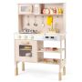 Children's play kitchen, with double stove, 71.12 × 27.94 × 91.44–99.06 cm