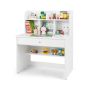 Children's study table, with drawer and 5-compartment shelf, 80 × 102 × 48 cm