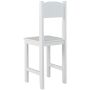 Children's desk with chair, White, 90 × 45 × 85.5 cm