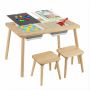 Children's activity table, 2 folding boxes, 81.28 × 49.53 × 60.33 cm