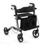 Walker, 4 wheels, 73.66 × 81.28–93.98 × 60.96 cm