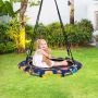 Children's trampoline and swing, max. load 50 kg, 92 × 92 × 70 cm