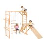 Lasten leikkikenttä VEVOR SX20211008, 8-in-1, 222,5 × 192 × 225 cm