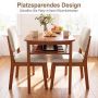 Dining set, 3 pieces, with 2 chairs