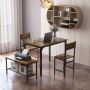 Dining set, 4 pieces, with bench and 2 chairs