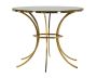 Dining table Shanty, Gold/black