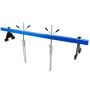 Moottorinostimen kiinnikkeet, enintään 500 kg, Sininen, 150 × 6,75 × 5 cm
