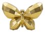 Vase Butterfly Gold, 22.5 × 15 × 8 cm