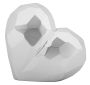 Maljakko Heart, 19 × 18 × 9 cm