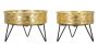 Zanny pot holder set, 2 pcs, Ø 20.5 × 13 cm / Ø 18 × 13 cm