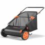 Подметальная машина для газона VEVOR S19-003A, сборник 340 л, 98,5 × 127 × 47 см