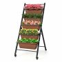 Vertical planter, 5-tier, 57.15 × 73.66 × 127 cm
