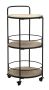 Arex trolley, 3 shelves, 40 × 82 × 41.5 cm