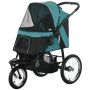Dog stroller PawHut 111x58x107cm., black/green