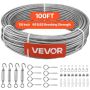 Vaijerisarja VEVOR QD304PVC-021, 7 × 7 säiettä