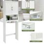 Bathroom cabinet above the toilet, 2 doors and 3 shelves, 63.5 × 22.86 × 167.64 cm