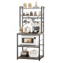 Keittiöhylly VEVOR HBJ-GW-05, 12 S-muotoista koukkua, 60 × 161,8 × 40 cm