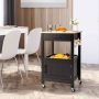 Kitchen cabinet-island trolley, 1 drawer, 1 shelf, 1 door cabinet, 56 × 89 × 46 cm