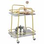 Kitchen trolley, 2-tier, 40 × 60 × 82.5 cm