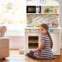 Kitchen Play Set, 22.5 × 12 × 37.5 inches