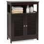 Bathroom cabinet, 2 doors, White, 59.69 × 30.48 × 80.01 cm