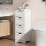Bathroom cabinet, 3 or 4 drawers