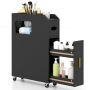 Bathroom cabinet, narrow with pull-out drawer, 50 × 69 × 16 cm