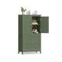 Bathroom cabinet VASAGLE BBC551P31, 2 doors, 2 drawers, 30 × 110 × 60 cm
