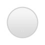 Bathroom mirror LED, 3 light temperatures, Silver color, Ø 70 × 3 cm