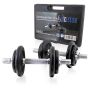 Dumbbell weight set 4x2.5kg 4x1.25kg with case