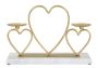Hearts candlestick, for 2 candles, 30 × 20 × 9 cm