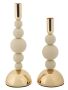 Kynttilänjalat Bolly, 2 kpl, Ø 10 × 24–29,5 cm