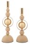 Candlesticks "Saturn", 2 pcs, 10 × 27–33 × 10 cm