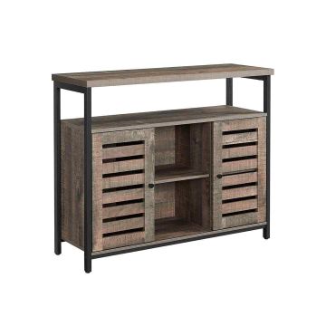 Шкаф LSC079B13, коричневый/черный