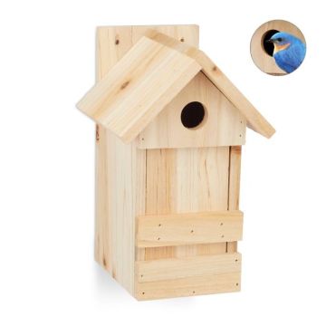 Птичье гнездо 25x14x16см., светло-коричневое