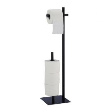 WC-paperiteline 77,5x20x20cm., väri musta