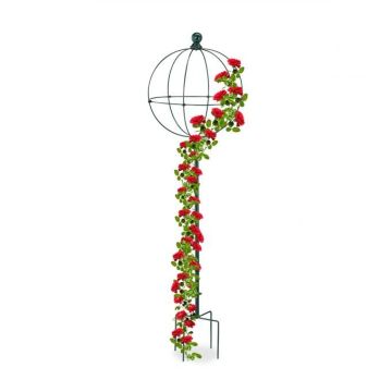 Садовый гриль "Сфера" 126х36см., темно-зеленый/черный