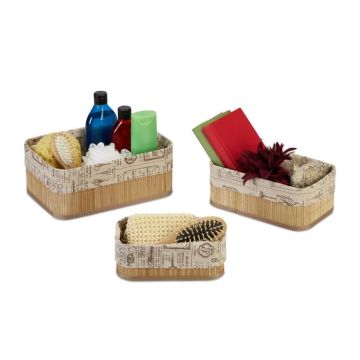 3 koria, harmaa/hiekka/tummanruskea
